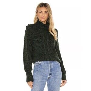 Womens Size S John + Jenn Green Sweater